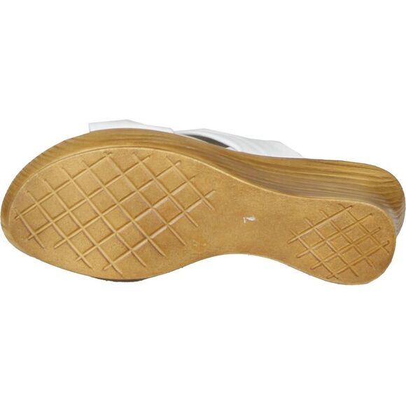 Onex Puffy White Womens sandals 10 NEW - Picture 4 of 4